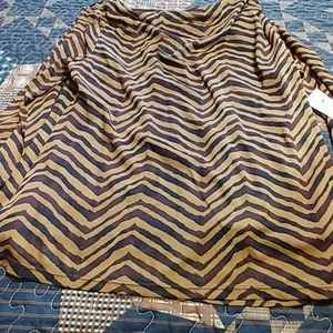 George leopard quarter sleeves top